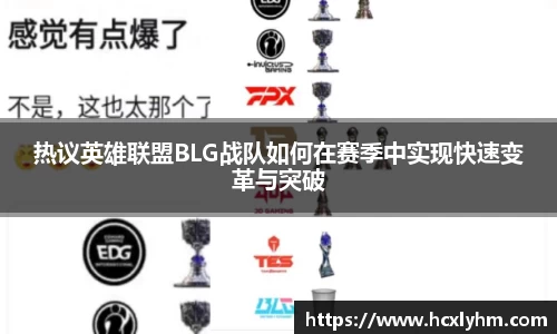 热议英雄联盟BLG战队如何在赛季中实现快速变革与突破